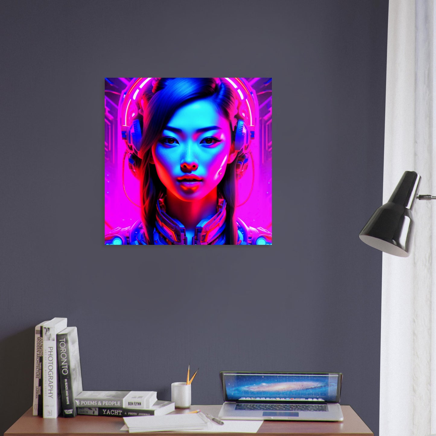 Cyborg 'Type L' PVC Wall Art