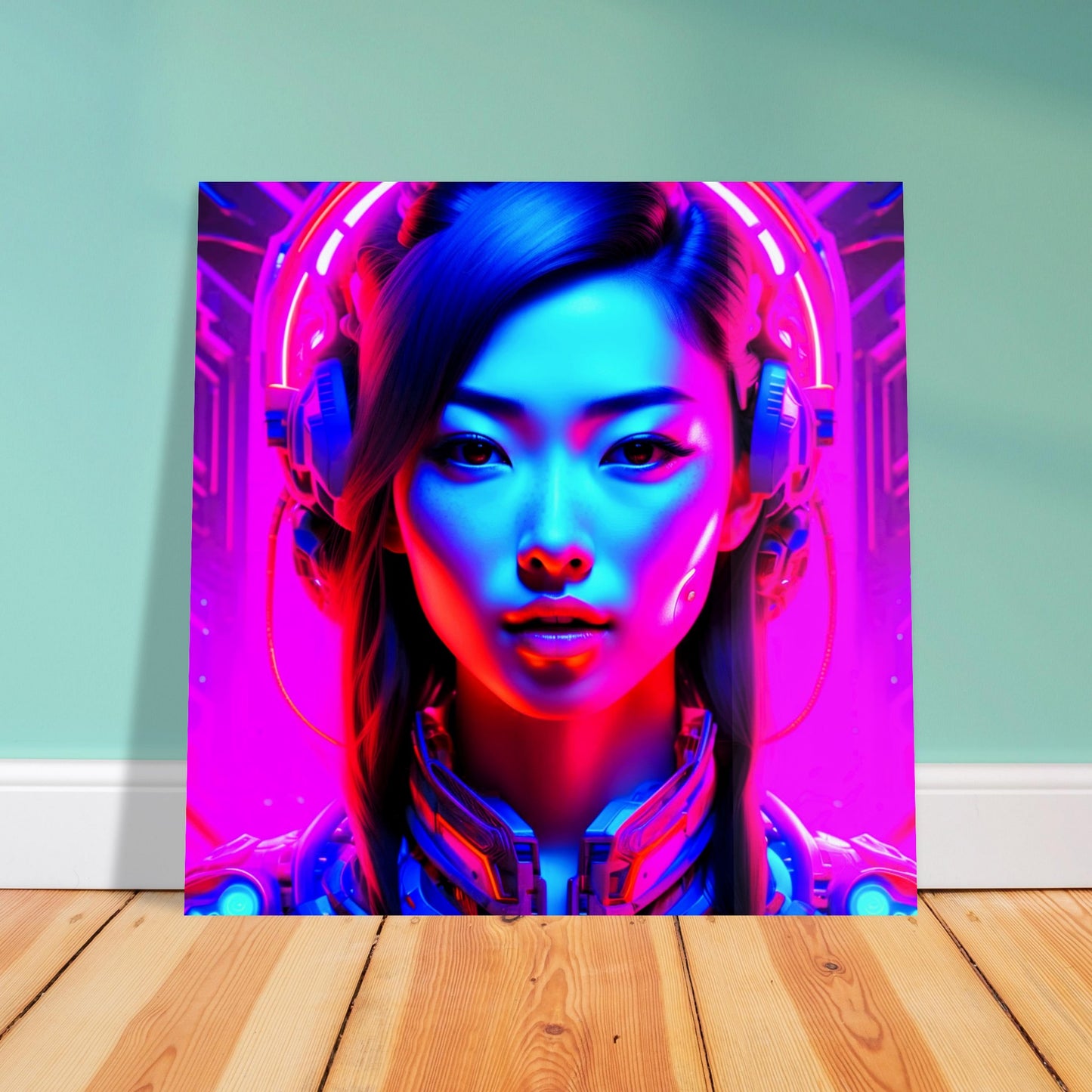 Cyborg 'Type L' PVC Wall Art