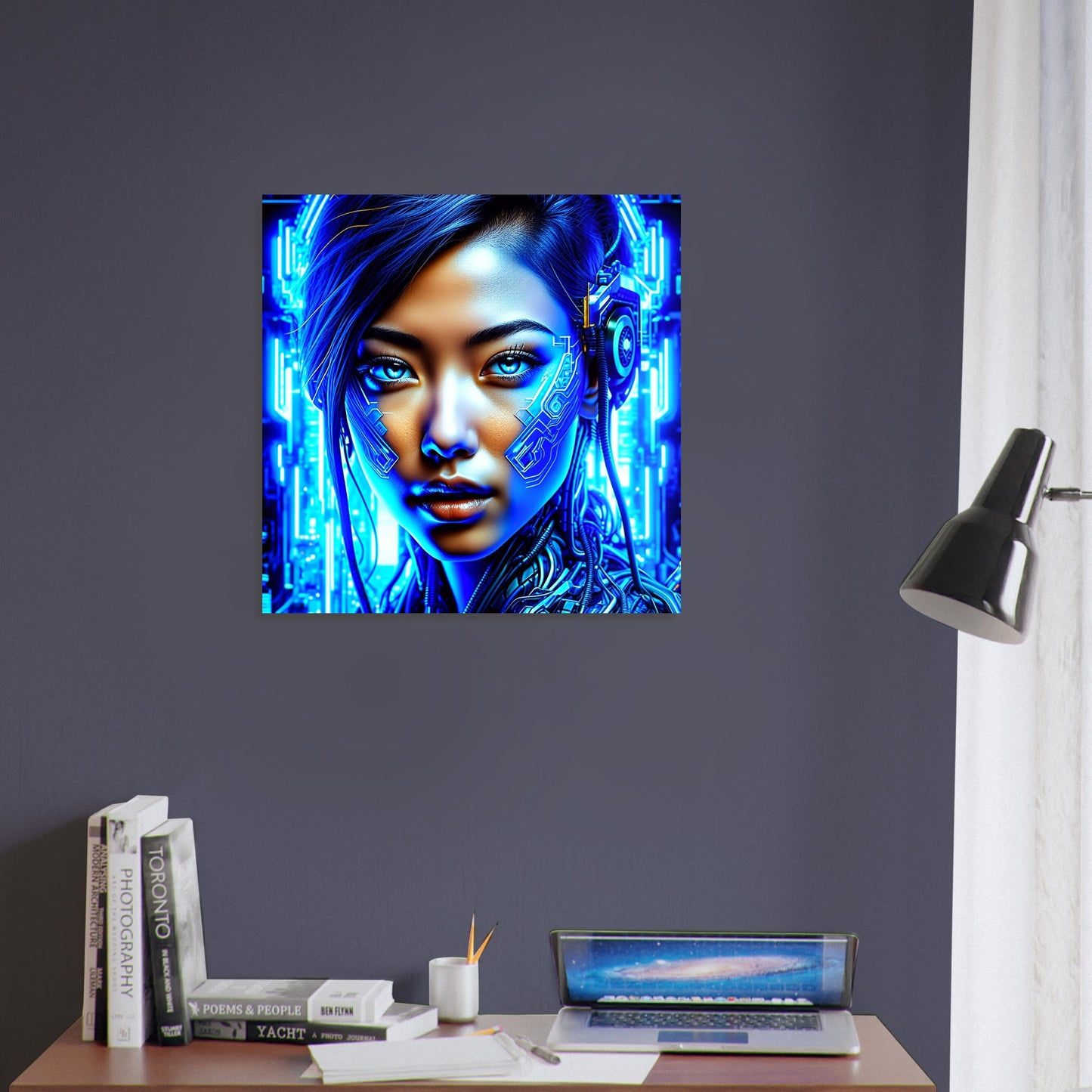 Cyborg 'Type C' PVC Wall Art