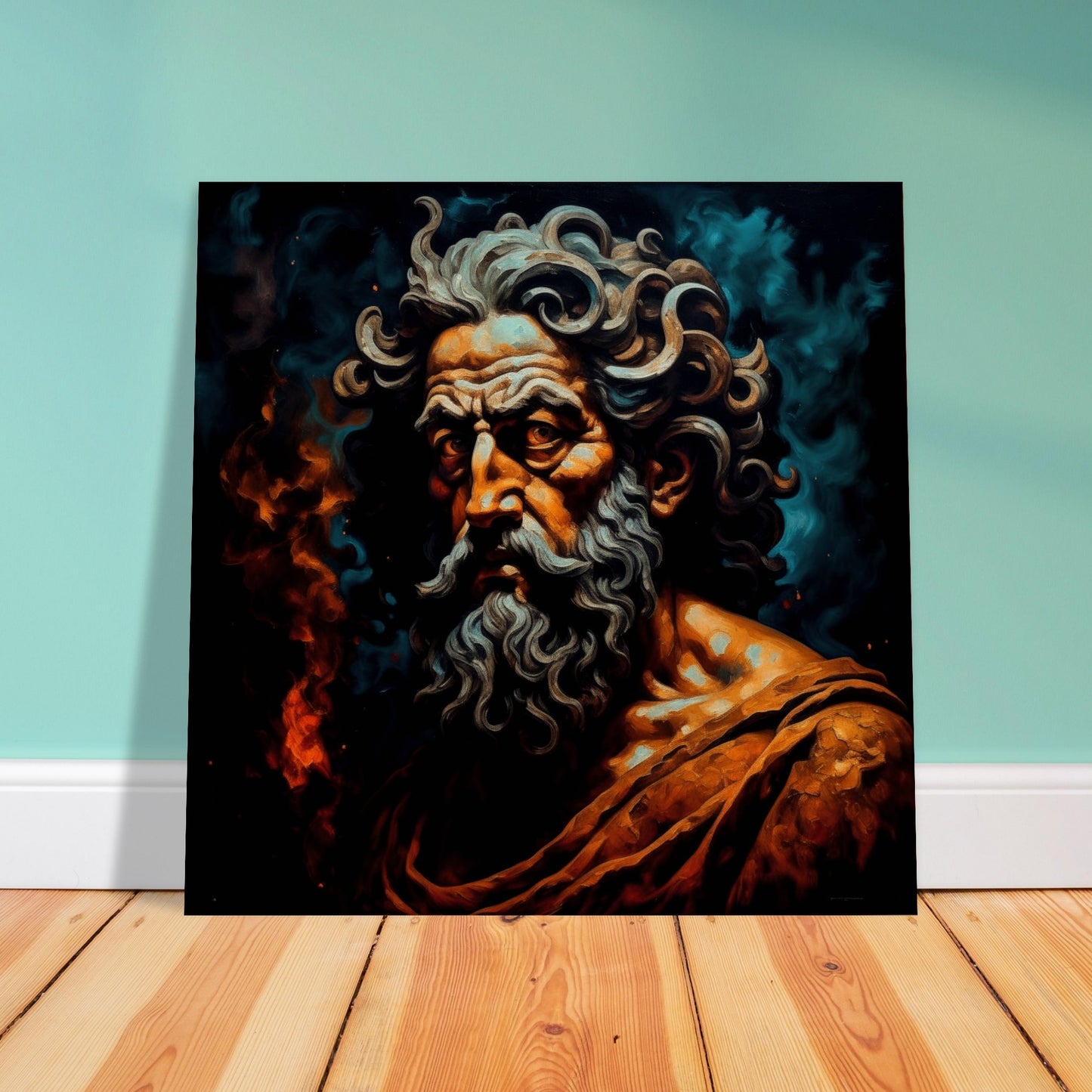 Classics Theme, Printed Wall Art, Hades, Foam Backing, Perfect Gift