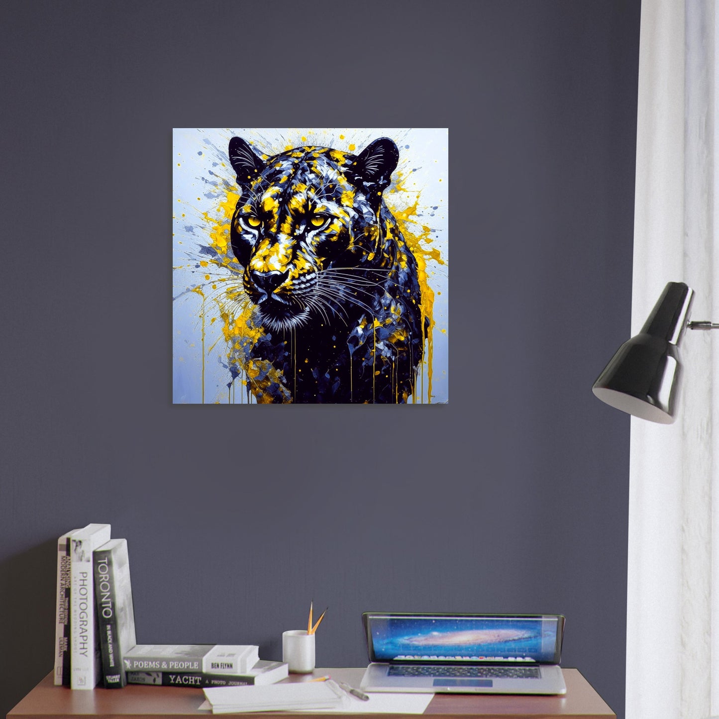 Special Offer - Printed Wall Art, Panther, Aluminium Print