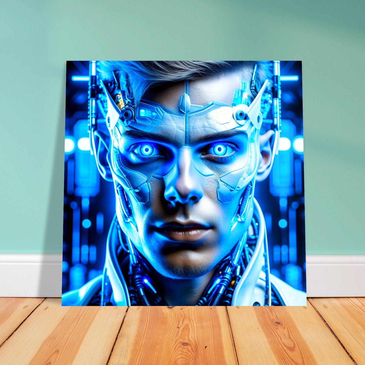 Cyborg 'Type D'. Printed Wall Art