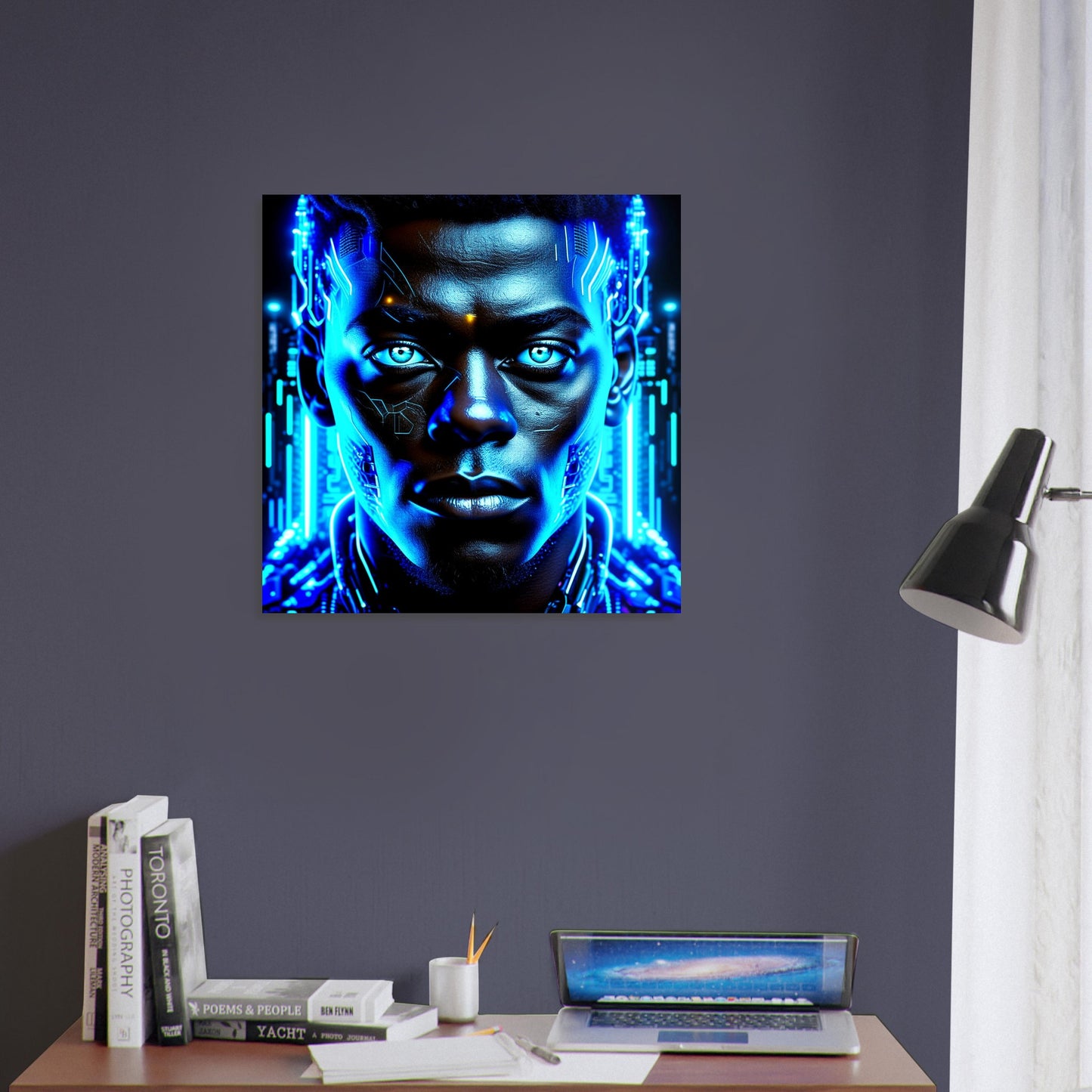 Cyborg 'Type E' PVC Wall Art