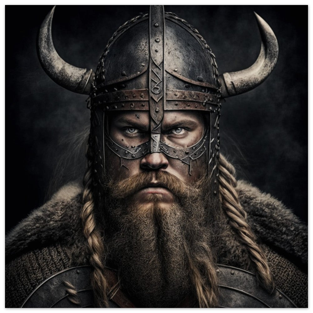 Viking Theme, Printed Wall Art, Foam Backing, Perfect Gift.