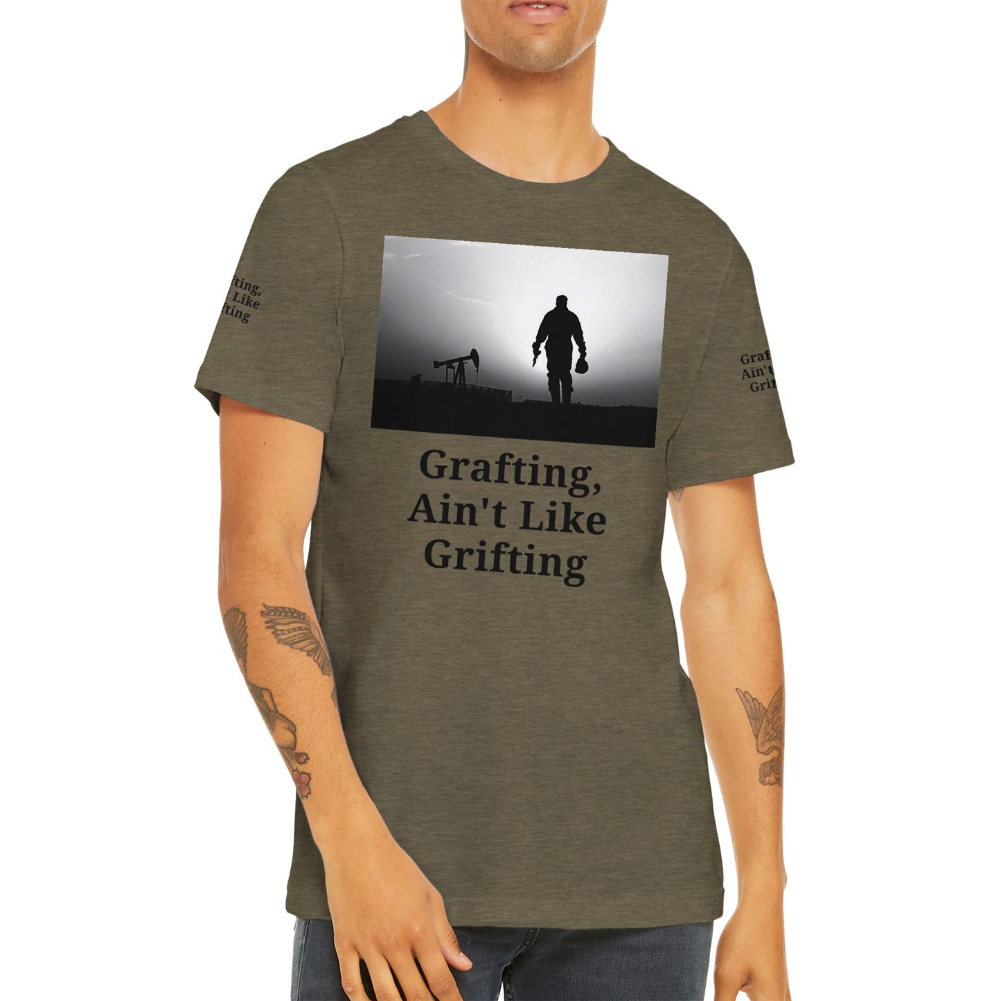 Graftsmanship - Premium Unisex Crewneck T-shirt