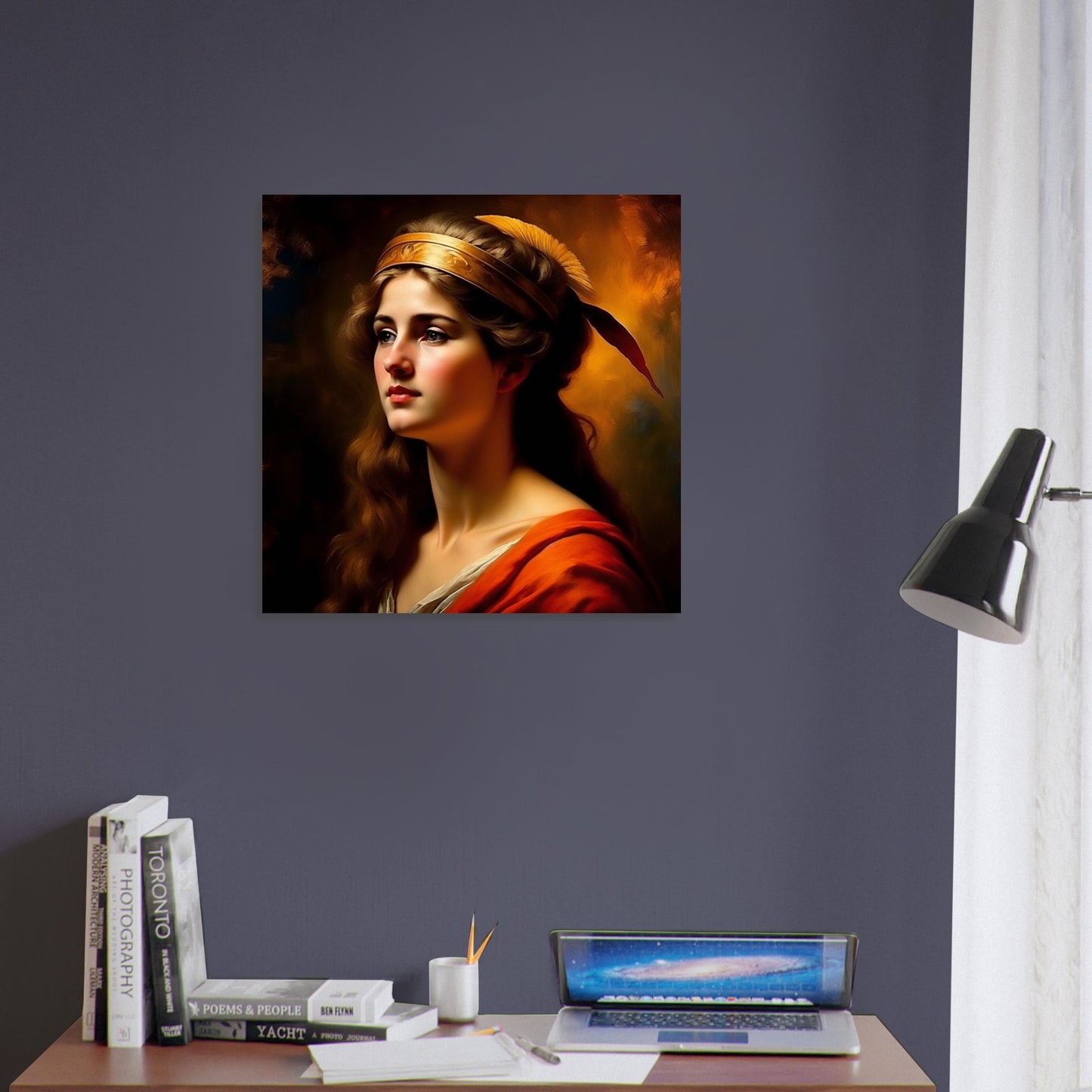 Classics Theme, Printed Wall Art, Hera, Foam Backing, Perfect Gift