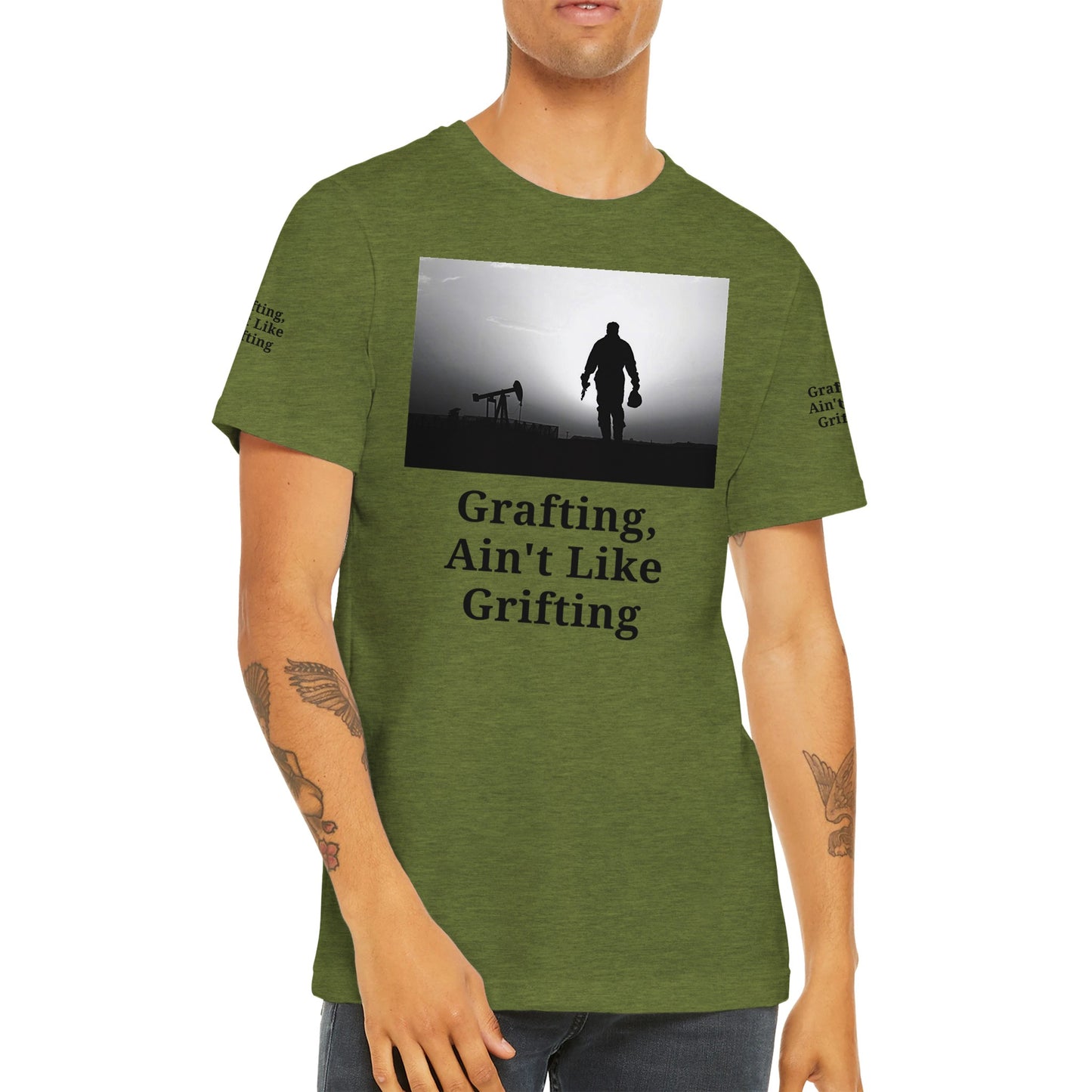 Graftsmanship - Premium Unisex Crewneck T-shirt