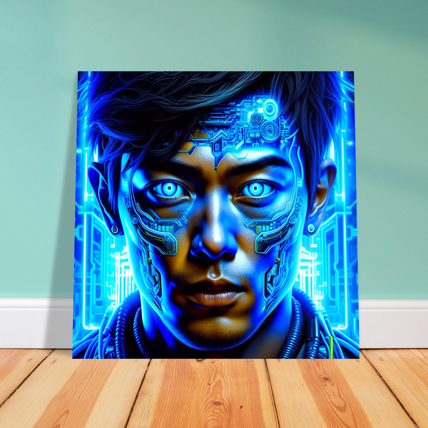 Cyborg 'Type F' PVC Wall Art