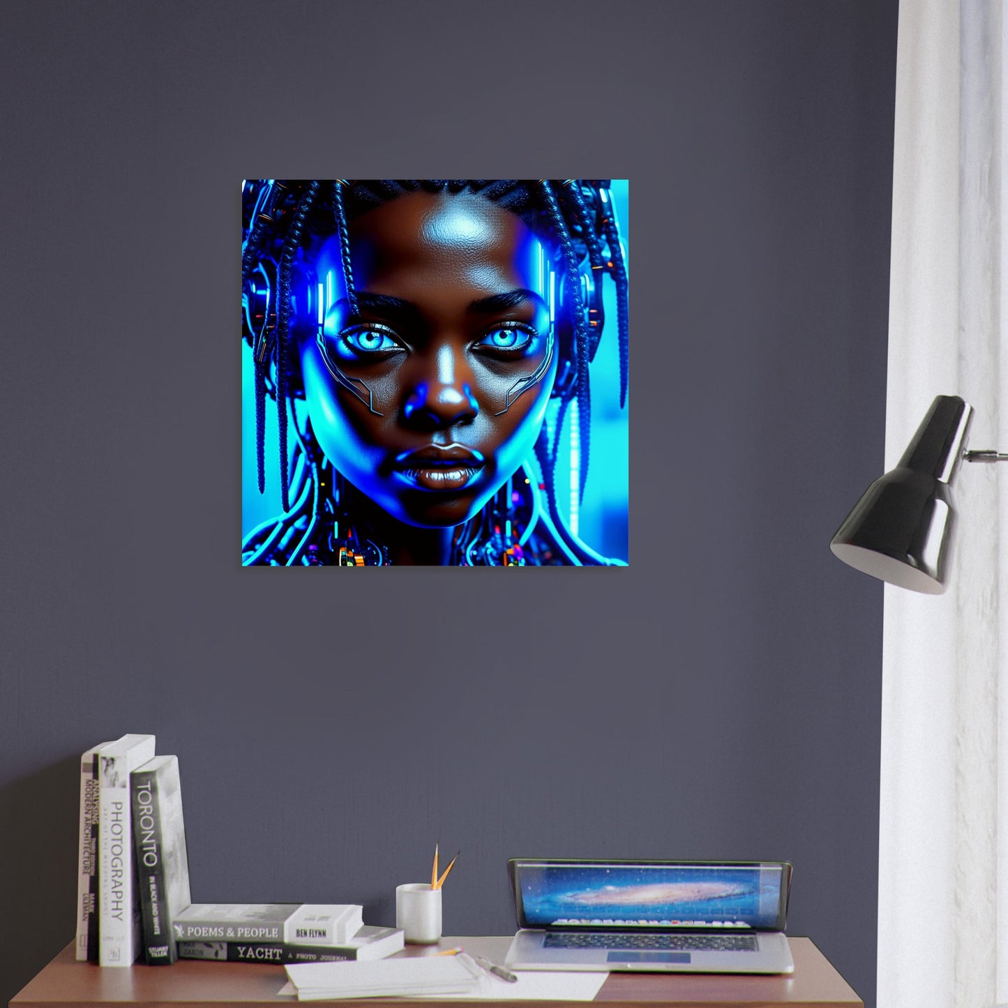 Cyborg 'Type B' PVC Wall Art