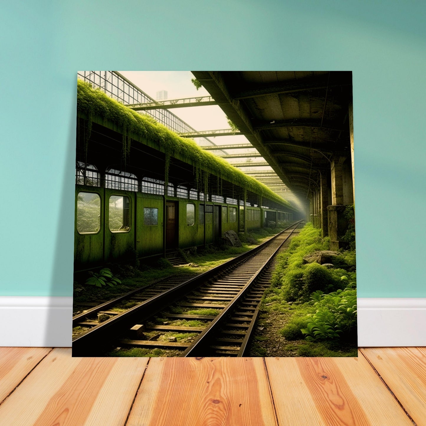 Urban Theme - Printed Wall Art - Urban Decay - Foam Backing - Perfect Gift