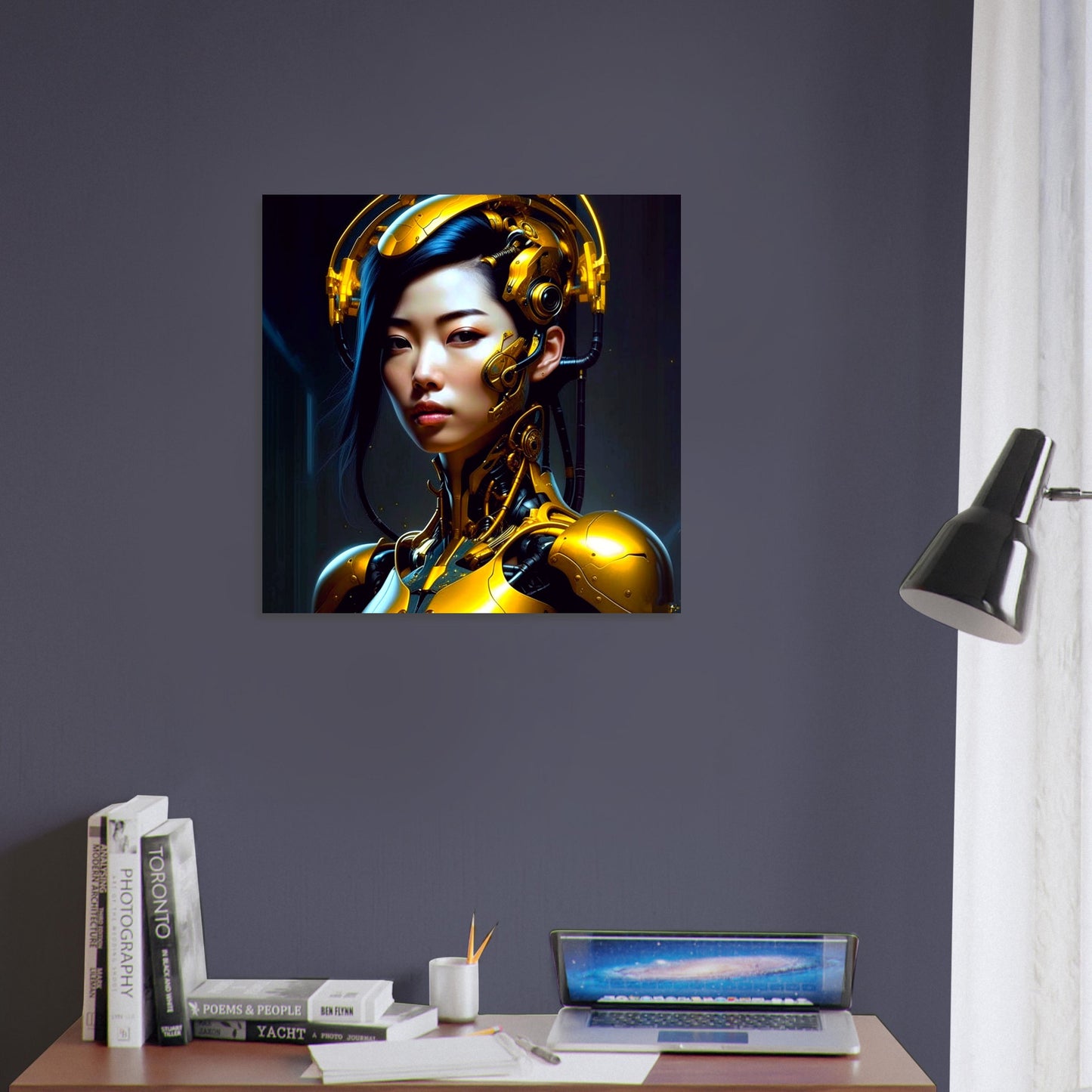 Cyborg Theme 'Type I' PVC Wall Art