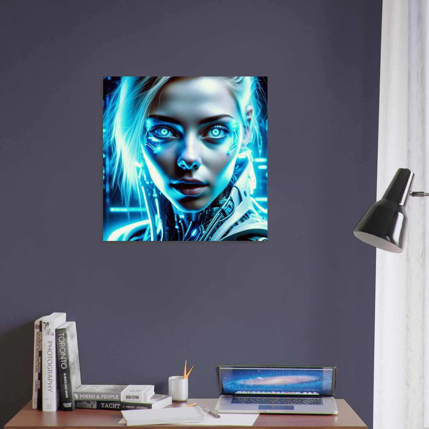 Cyborg 'Type A' PVC Wall Art