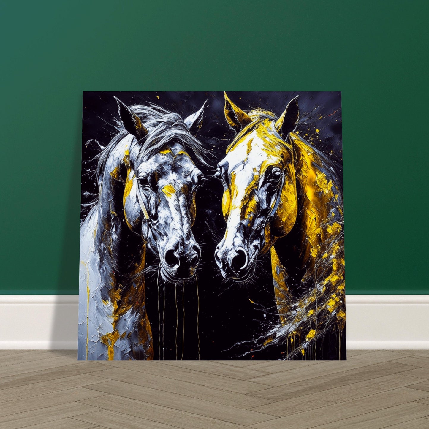 Special Offer - Printed Wall Art, Wild Horses, Aluminium Print