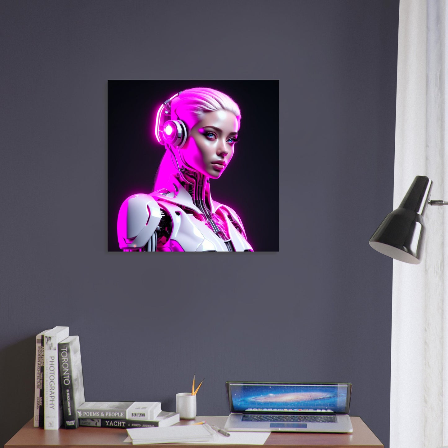 Cyborg 'Type J' PVC Wall Art