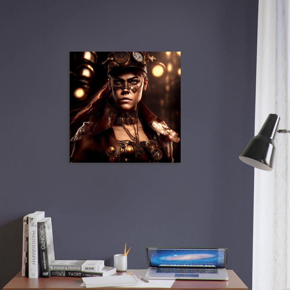 Foam Print - Steampunk Theme, Female, Leadership