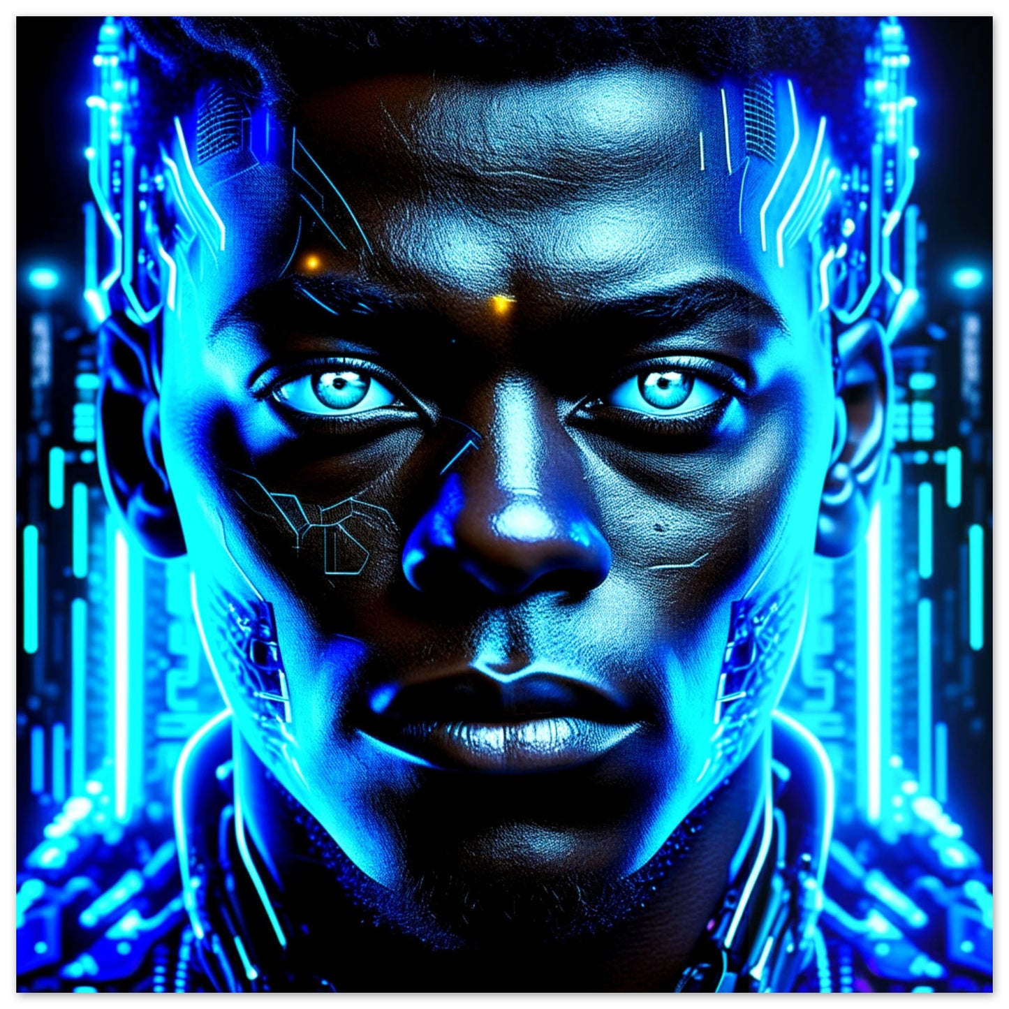 Cyborg 'Type E' PVC Wall Art