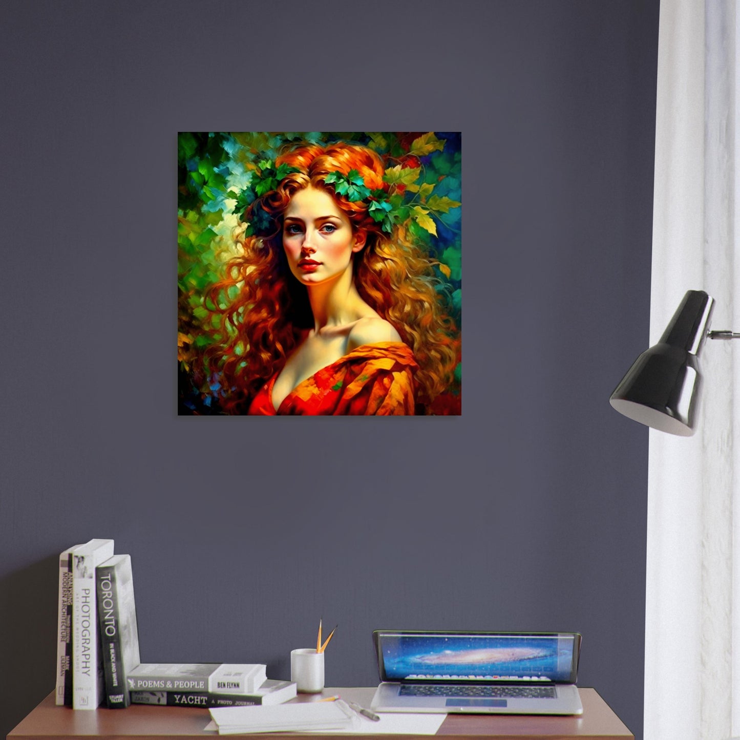 Classics Theme, Printed Wall Art, Persephone, Foam Backing, Perfect Gift