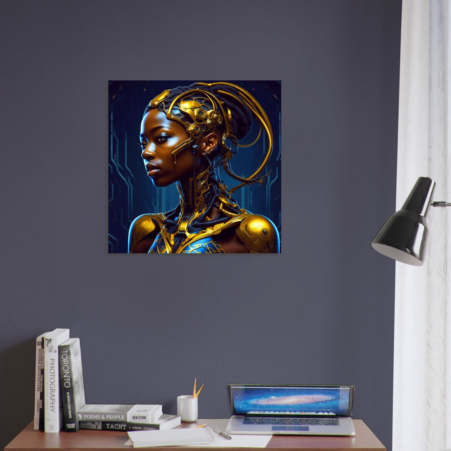 Cyborg 'Type H' PVC Wall Art