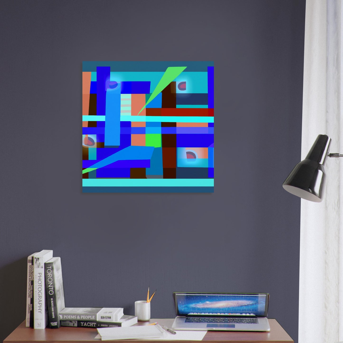 Spectral Symphony - PVC Panel Print Wall Art