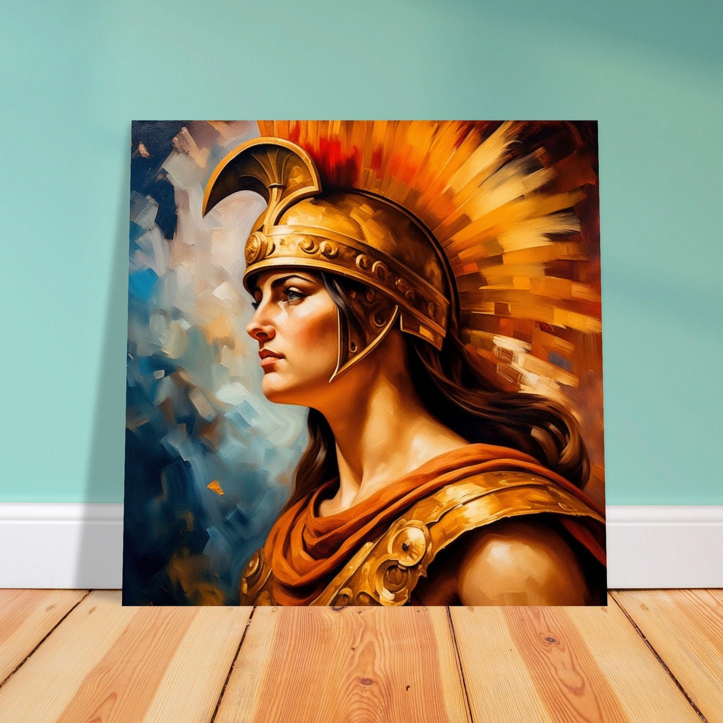 Classics Theme, Printed Wall Art, Athena, Foam Backing, Perfect Gift