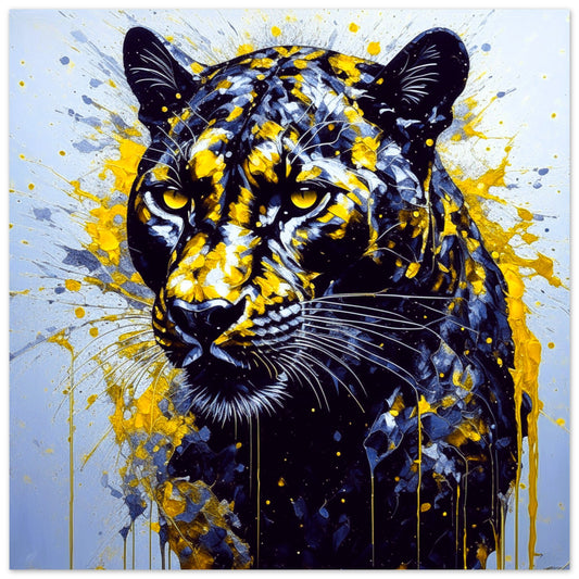 Special Offer - Printed Wall Art, Panther, Aluminium Print