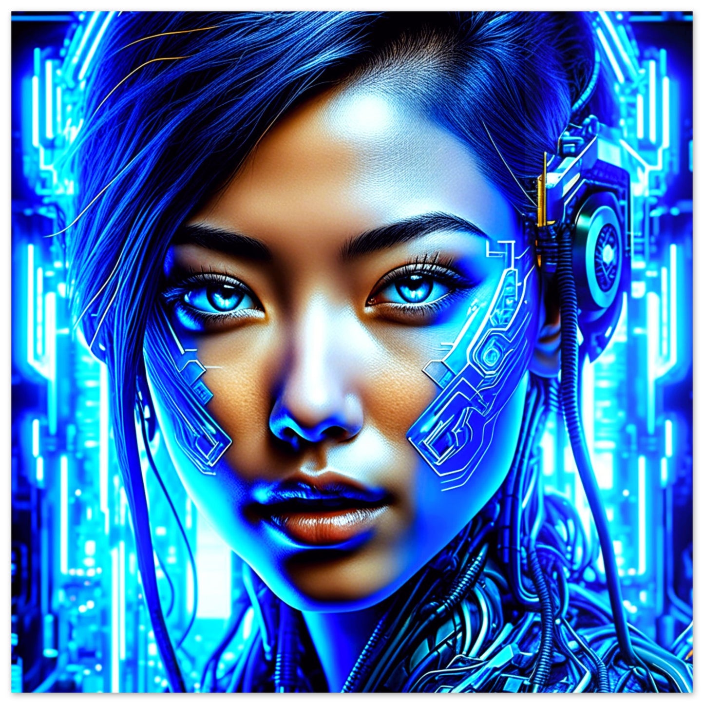 Cyborg 'Type C' PVC Wall Art