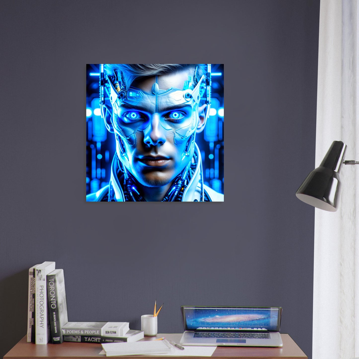 Cyborg 'Type D'. Printed Wall Art