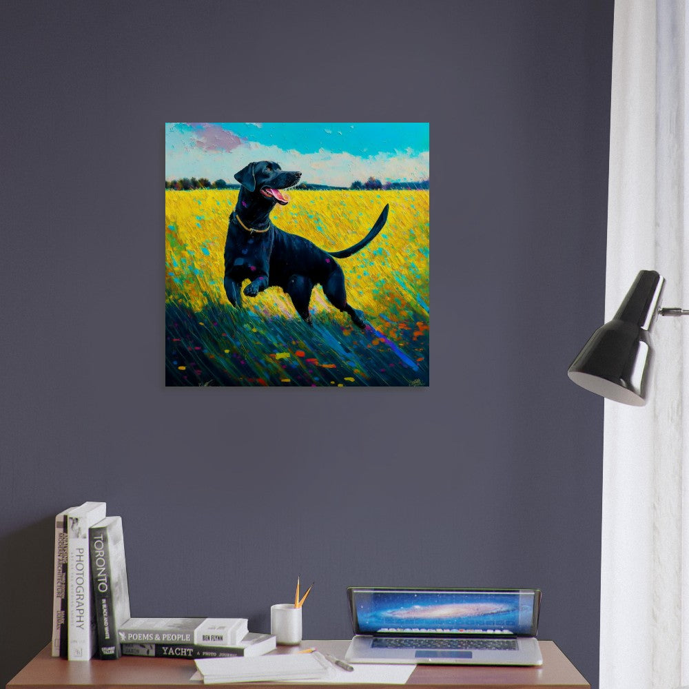 Pet Theme, Printed Wall Art, Labrador, Foam Backing, Perfect Gift.