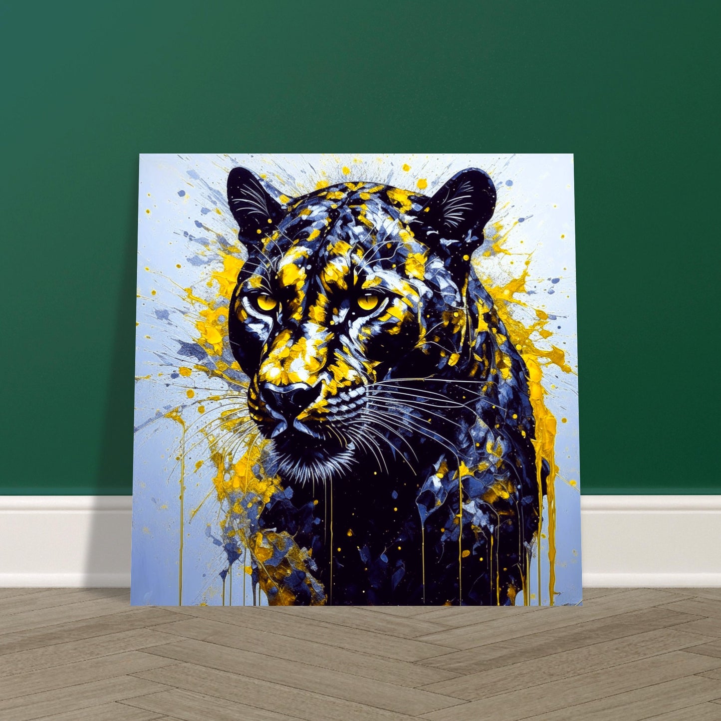 Special Offer - Printed Wall Art, Panther, Aluminium Print