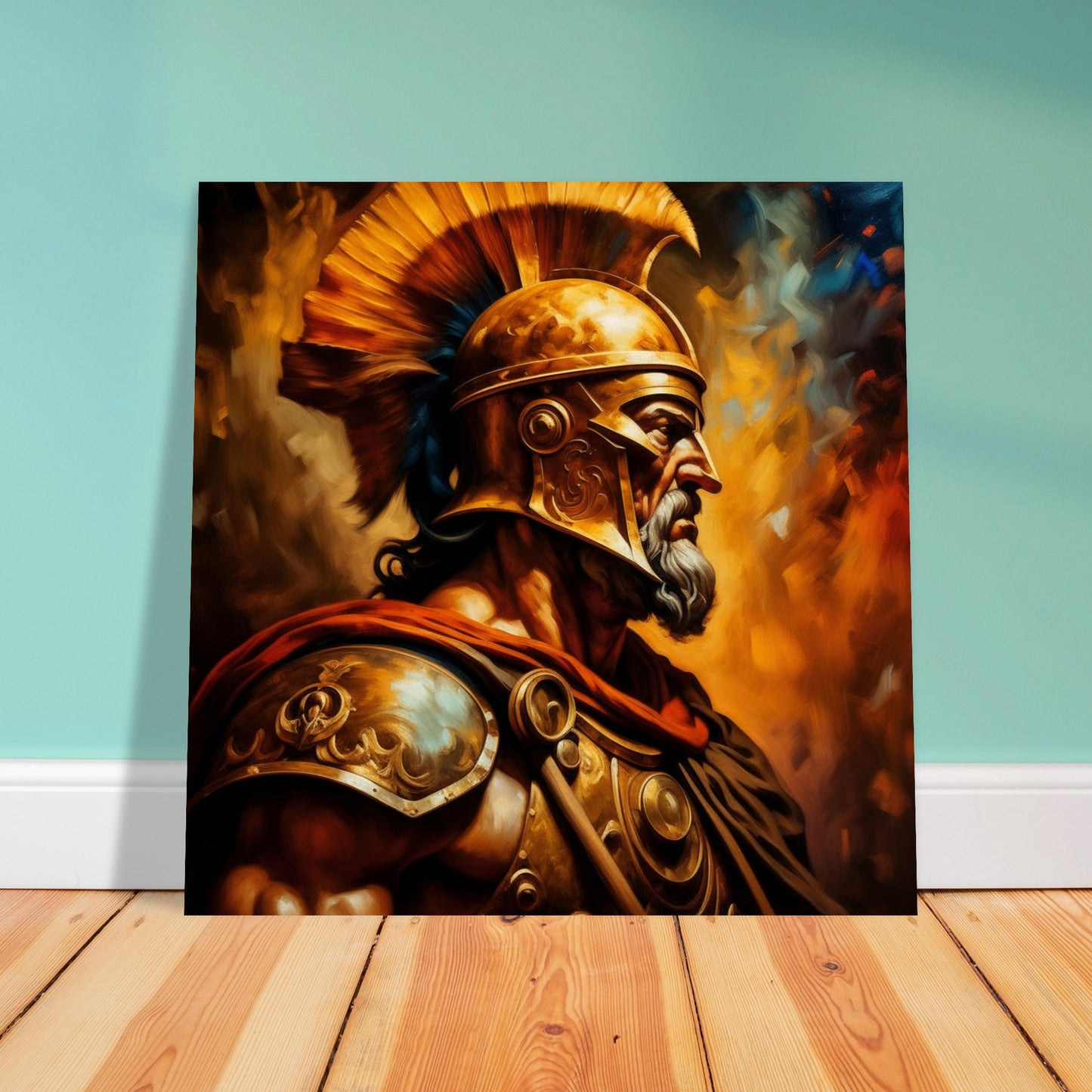 Classics Theme, Printed Wall Art, Ares, Foam Backing, Perfect Gift